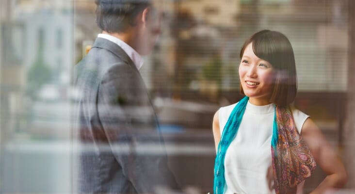 A high-net-worth client meeting with a financial advisor.