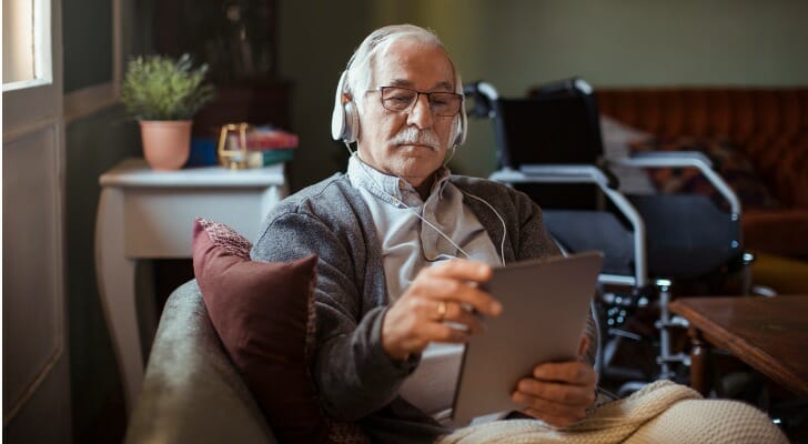 A man studies what a FIRE number is.