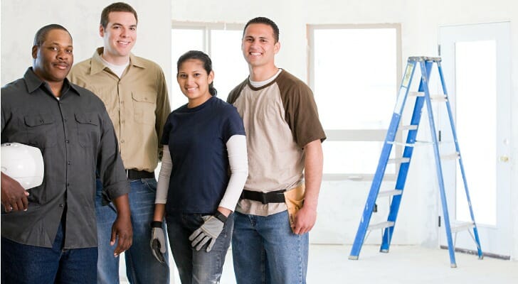 Several adults preparing to enter into a community property agreement.