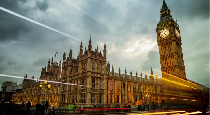 An image of the skyline including Big Ben.