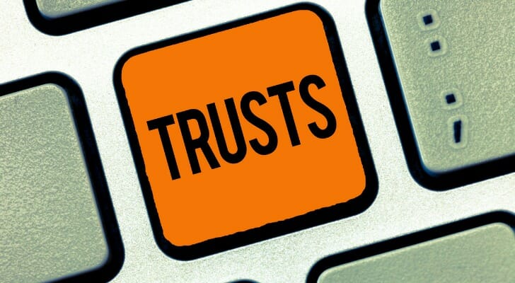 "TRUSTS" key on PC keyboard