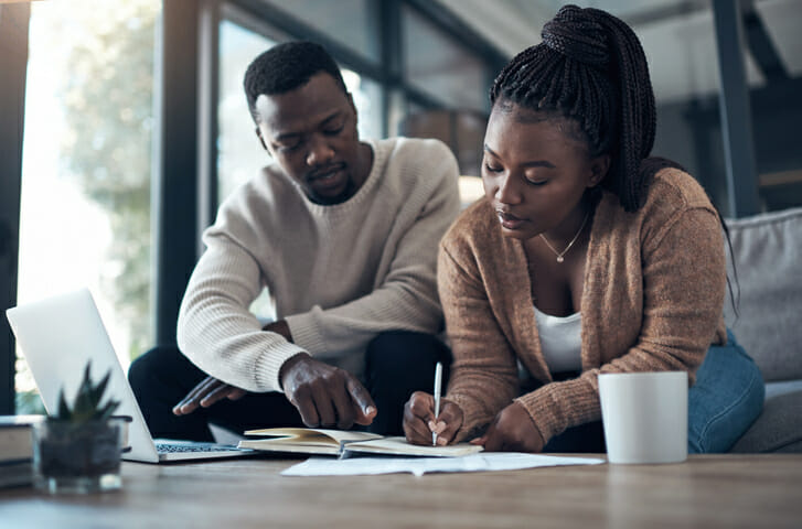 A couple calculating whether they can retire with $1 million dollars at 45.