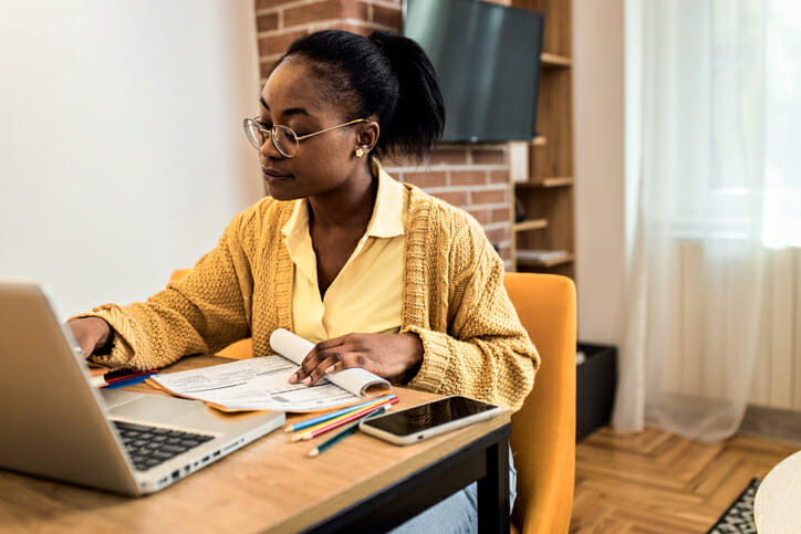 A woman calculating if $3 million is enough to retire at 65.