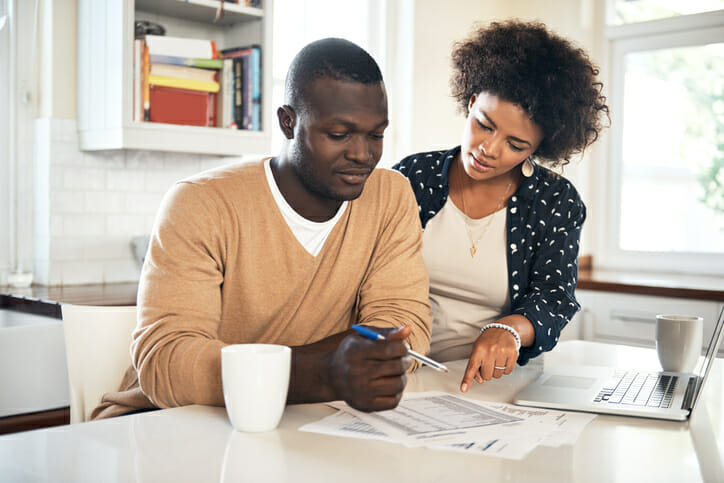 A husband and wife determine whether they can retire at 45 with $1 million dollars.