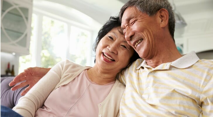 A couple deciding that $2 million is enough to retire at 70.