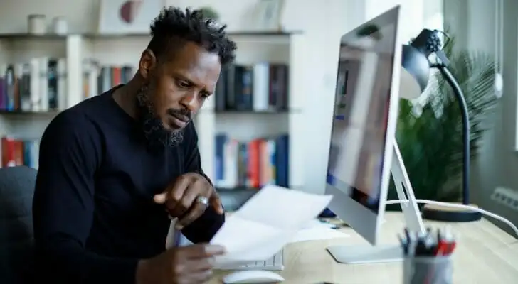 A man reviews what a dormant bank account is.