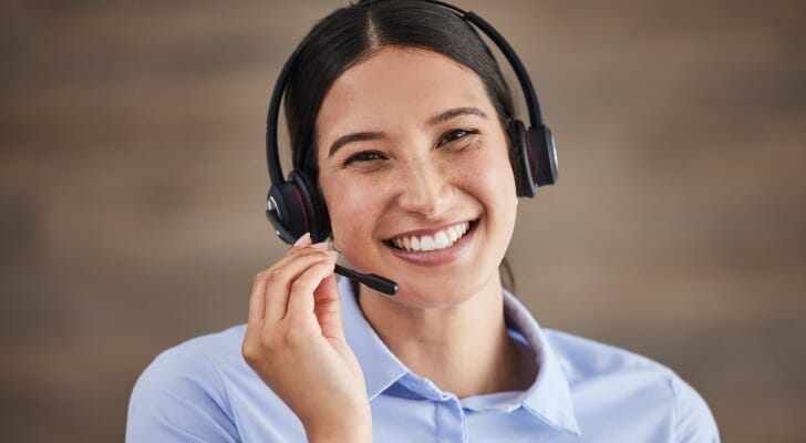 A virtual assistant providing services for a financial advisor.