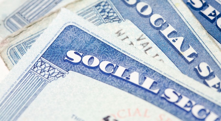 A pile of Social Security cards.