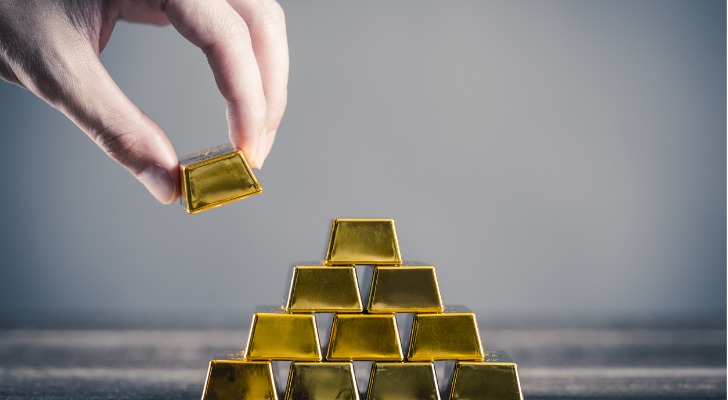 Gold is a precious metal that has increased in value during periods of economic uncertainty.