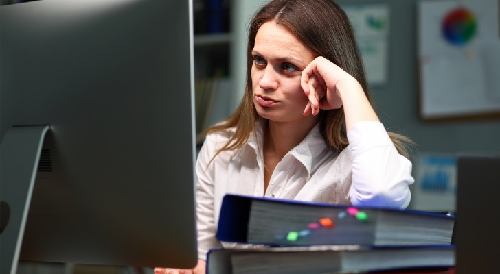 A woman frustrated with her tax payments on dividends.