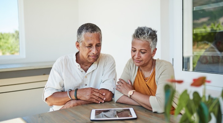 A couple looking at the IRA rollover limits to decide what to do with their 401(k)