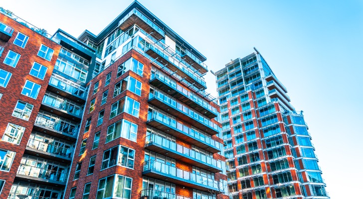 REITs may own and operate a variety of properties, including apartment complexes like this one.