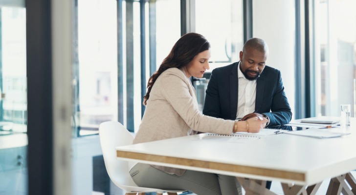 An advisor working with a custodian for client assets
