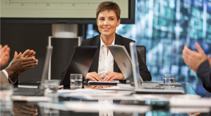 A woman starting a hedge fund.