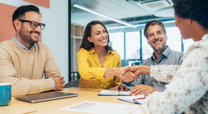 An advisory firm interviewing a new financial advisor