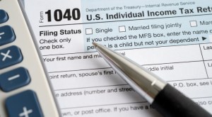 Form 1040 is the official form used to file a federal tax return.