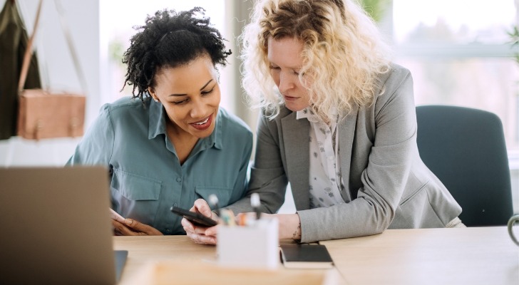 A financial advisor completing their ethics continuing education course.