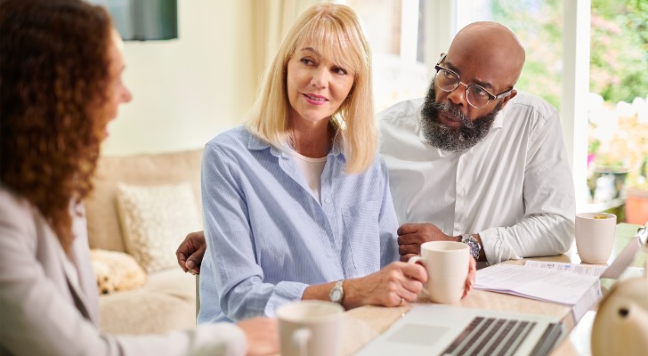 A financial advisor explaining portability in the estate tax exemption.