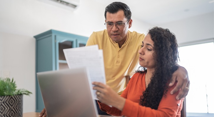 A couple looks over their plans for when they'll file for Social Security.