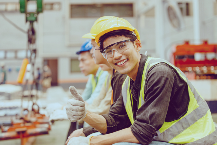 A teenager working as an employee at the family business.