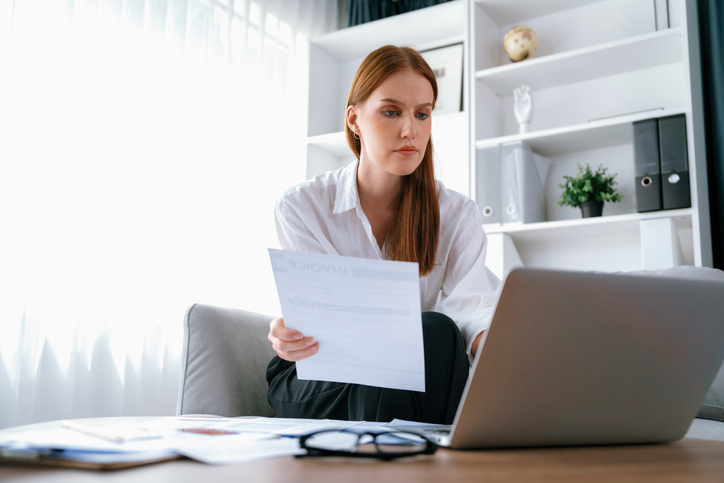 An investor considering an option strategy.