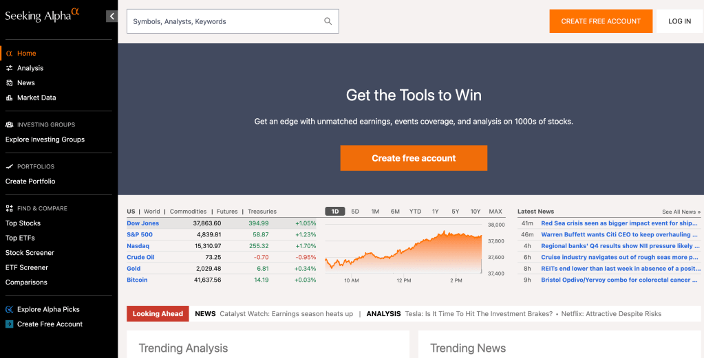 Seeking Alpha: Investing Blogs Advisors Should Read