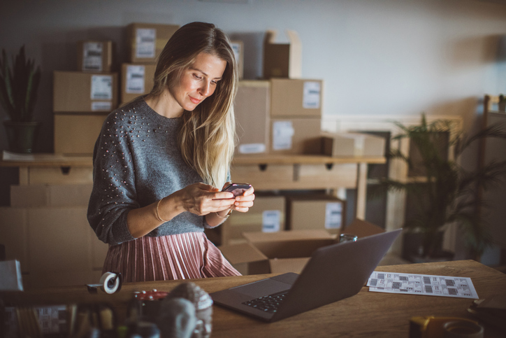 An employee deciding to sell her vested restricted stock units (RSUs).