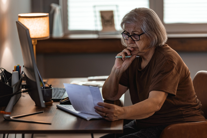 A senior deciding to revoke a power of attorney.