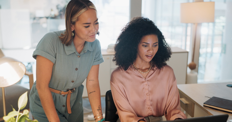 Financial advisors creating a questionnaire about assets held away for new clients.