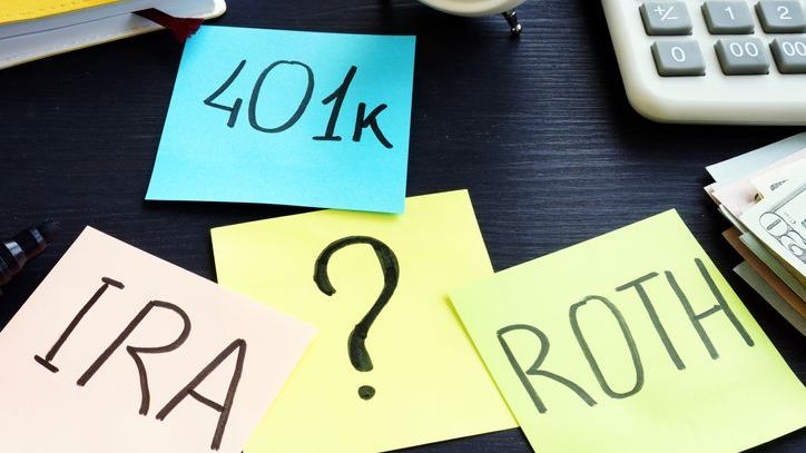 There are different benefits of having a pre-tax account vs. a Roth account.