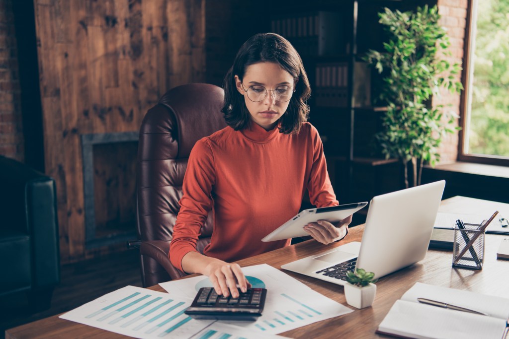A financial advisor examining how a plan’s funding ratio could impact her client's retirement.