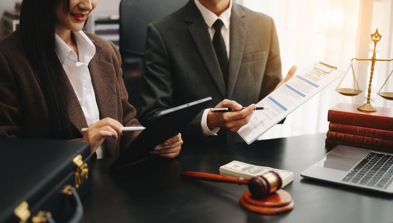 A lawyer presenting a power of attorney in Texas.