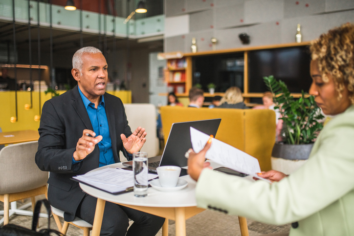 A financial advisor explaining to a client the benefits of bringing in held away assets under his management.