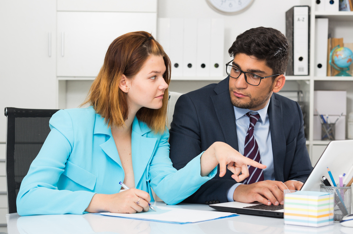 Financial advisors looking up popular personal finance influencers.