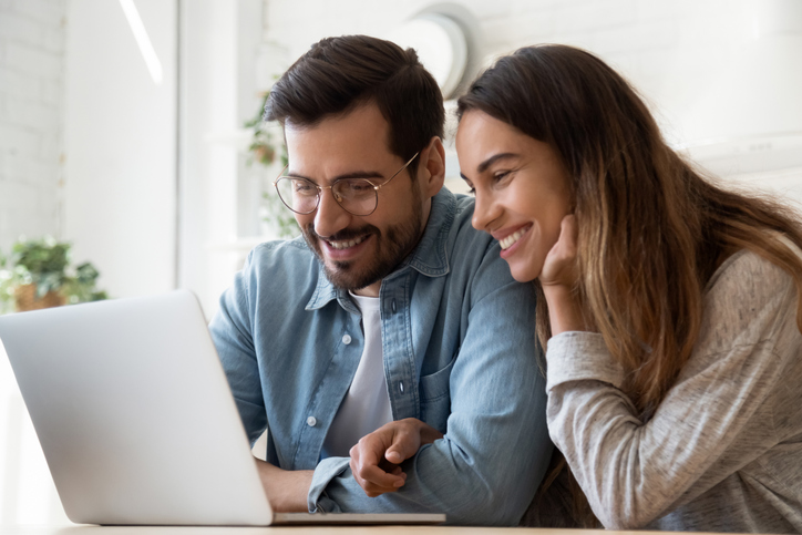 A couple diversifying their investment portfolio with traditional and speculative investments.