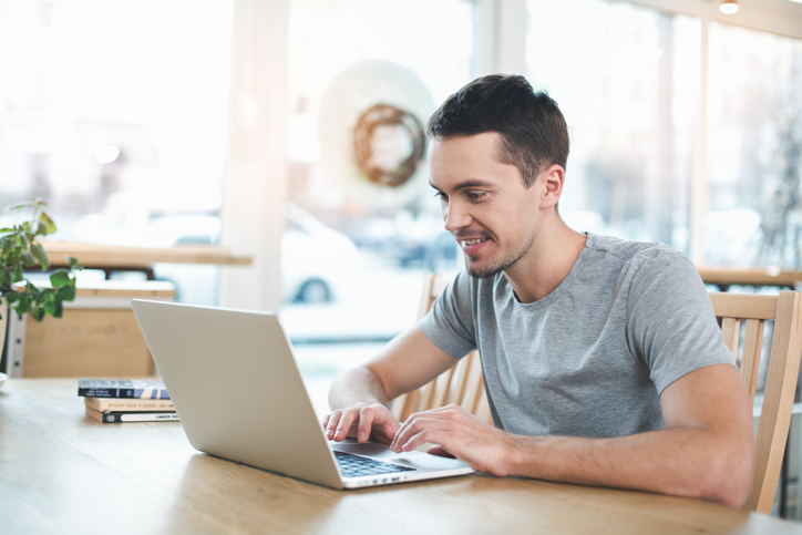 An investor researching different investments in Europe.