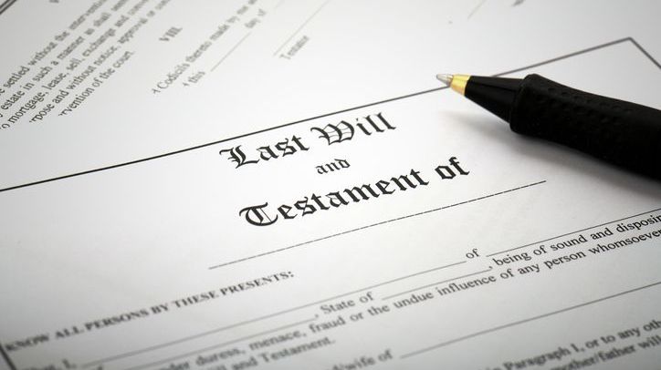 A last will and testament is a key component of an estate plan.