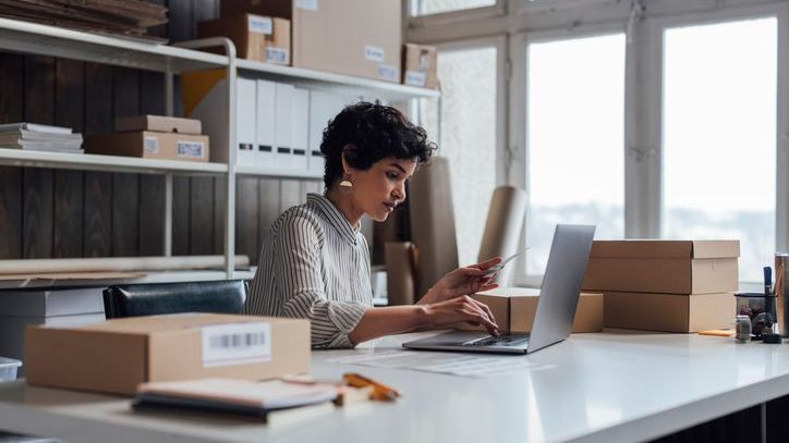 A business owner reviews the company's corporate structure.