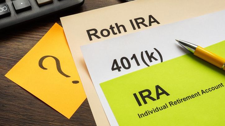 Roth IRAs, 401(k)s and IRAs are just three different types of retirement plans.