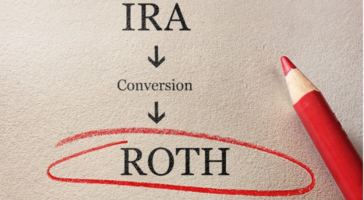 A Roth conversion is a common retirement planning maneuver but it triggers a tax bill in the year in which it's completed.