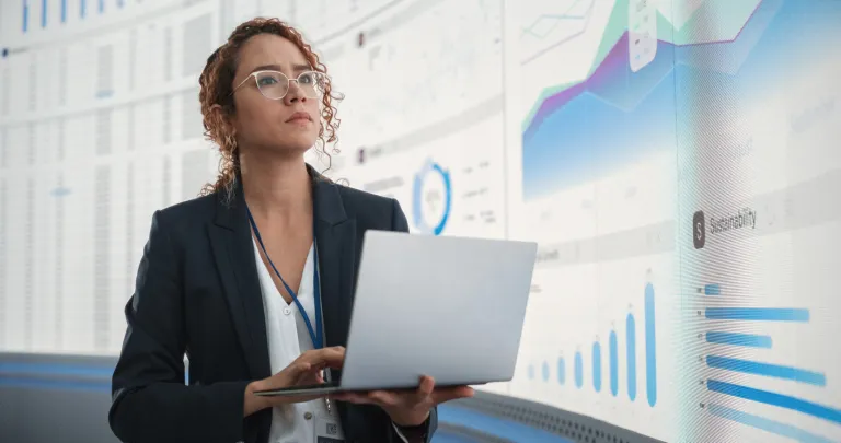 An investor reviewing the performance of a portfolio.