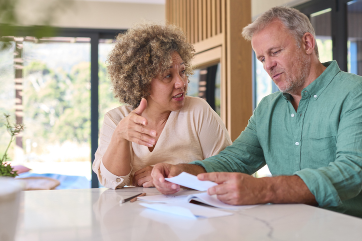 A couple discusses creating an advance healthcare directive (AHD) in Maryland.