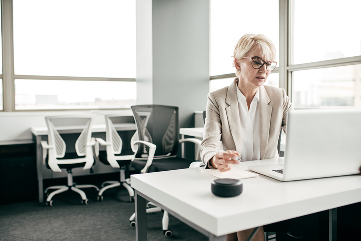 A woman researching state-specific estate planning laws for Massachusetts.