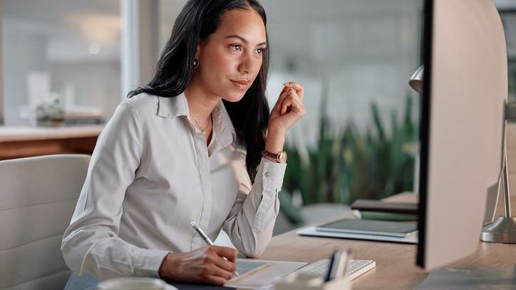 An investor studies non-marginable securities that she's considering investing in.