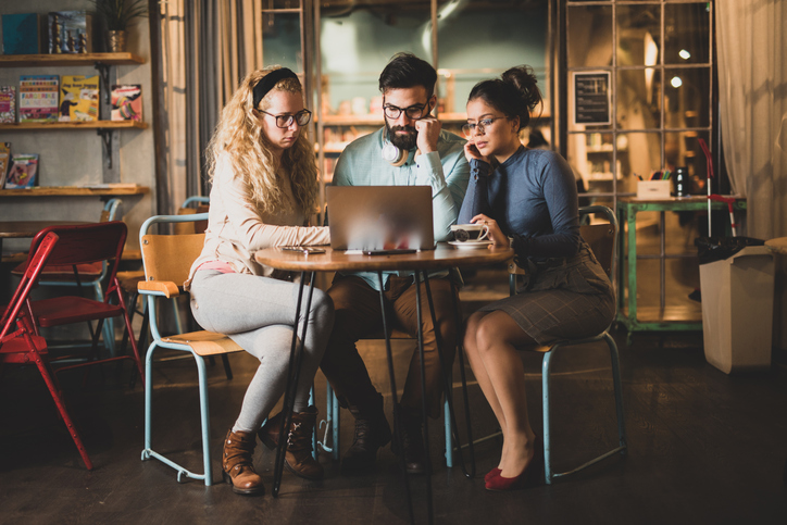 A couple meeting with a new advisor after leaving their old one.