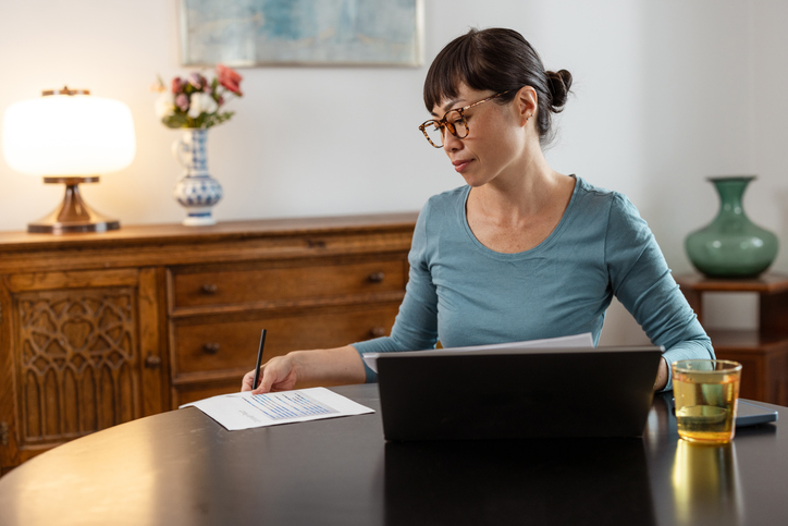 A woman considering whether she should consolidate her retirement accounts.