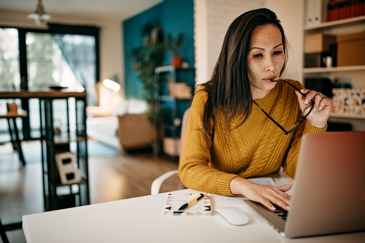 A taxpayer filing an Injured Spouse Allocation.