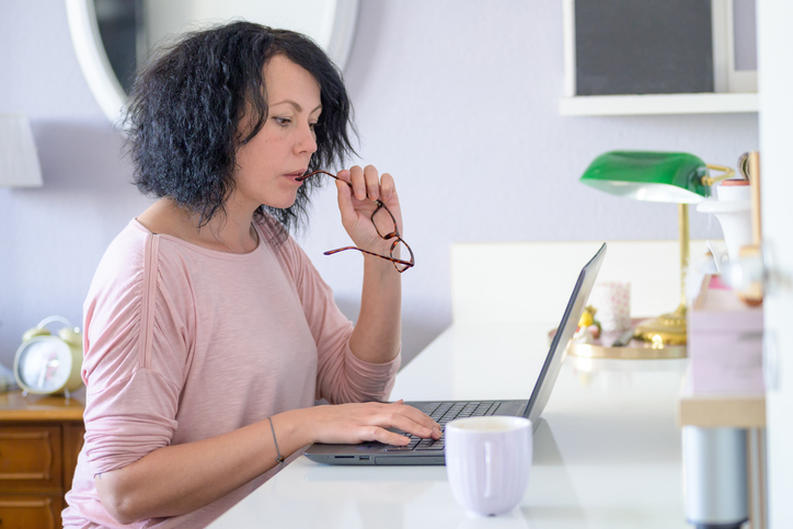 An entrepreneur researching how to incorporate a business.