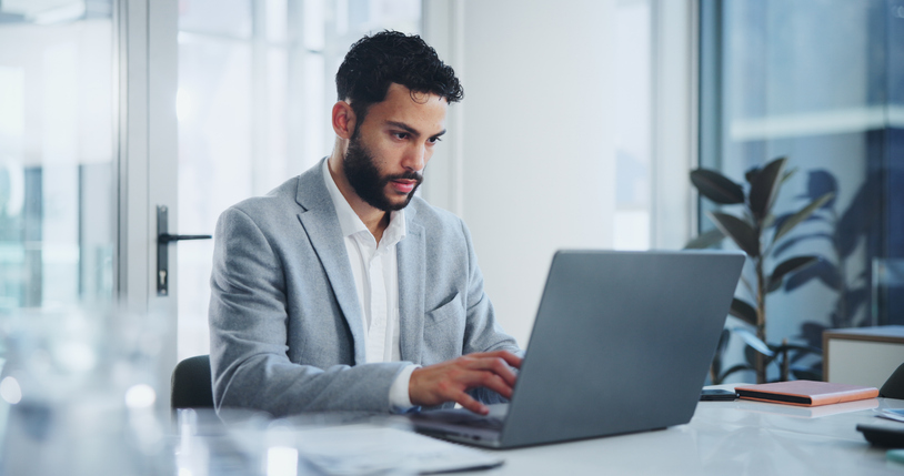 An accredited investor reviewing his investment portfolio.