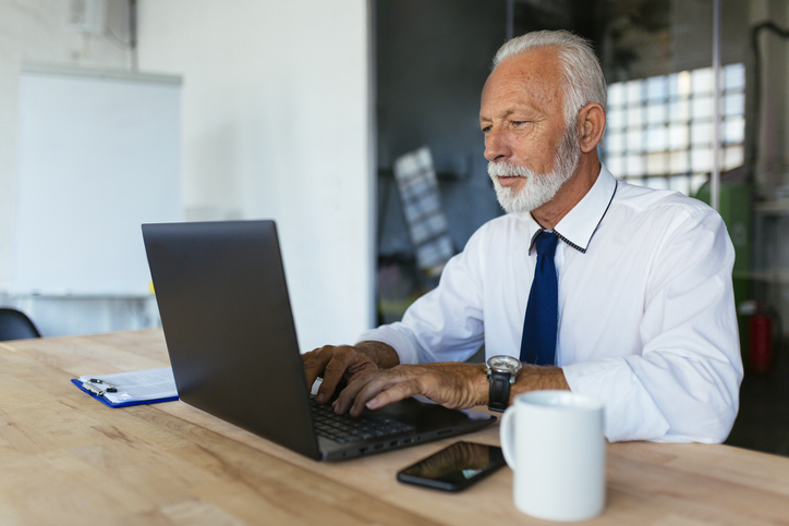 A senior employee evaluating his tax options.